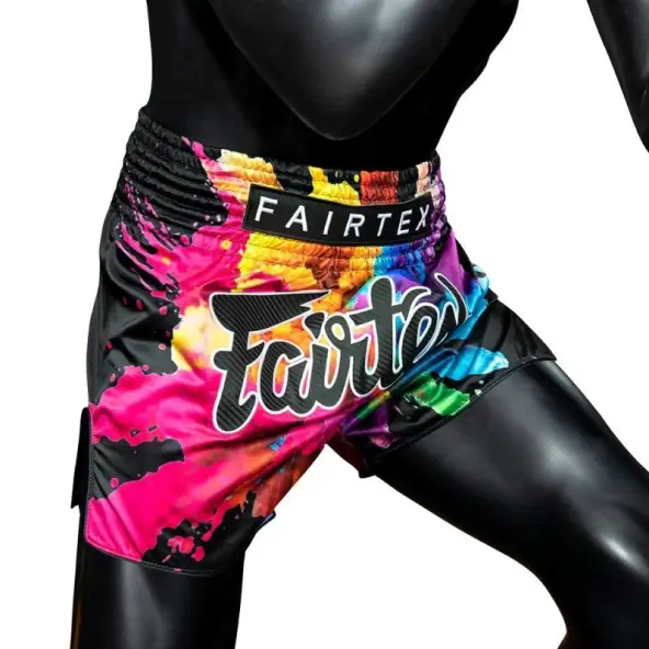 Short de Boxe Thaï Fairtex BS1940 Black Funky soul