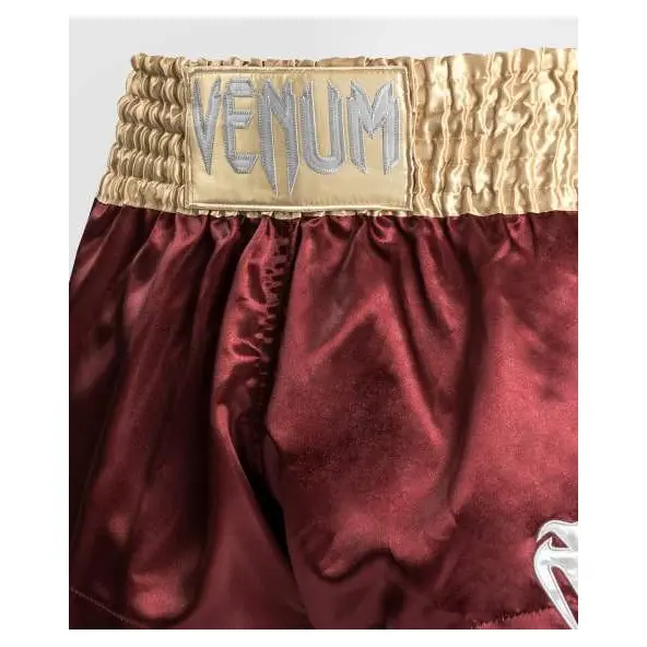 Short de Boxe Thaï Venum Classic Bordeaux