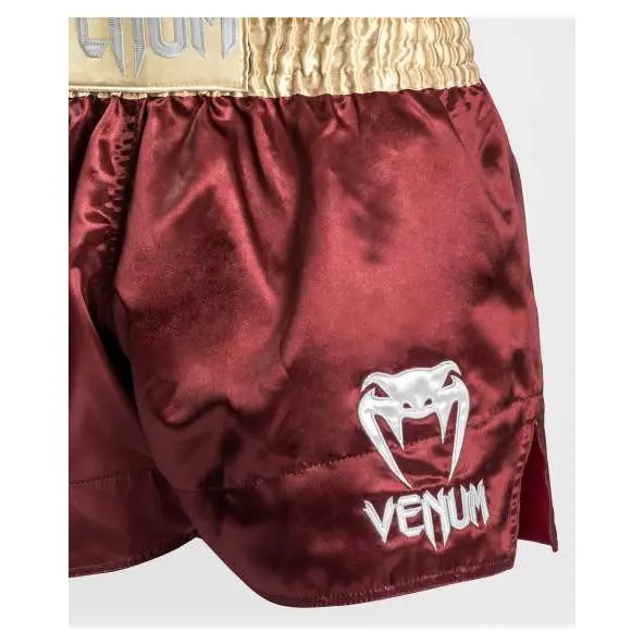 Short de Boxe Thaï Venum Classic Bordeaux