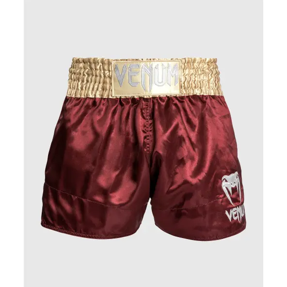 Short de Boxe Thaï Venum Classic Bordeaux