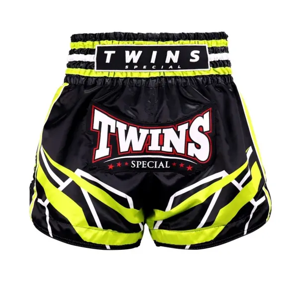 Short de Boxe Thai TTBL Black/Green