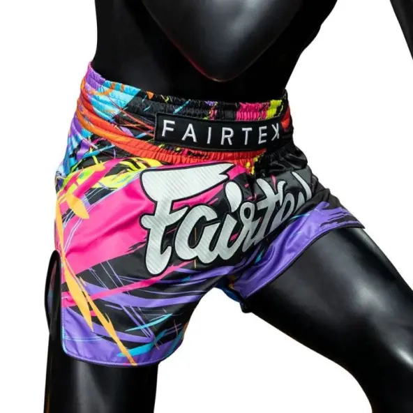 Short de Boxe Thaï Fairtex BS1934 World Music Multicouleur