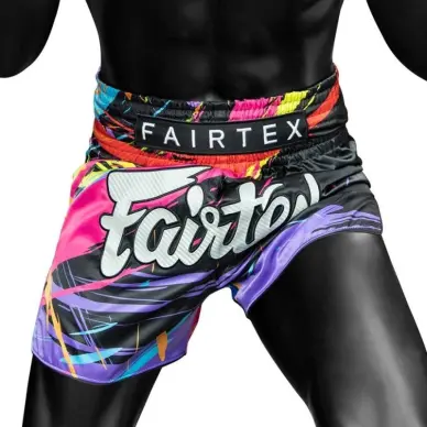 Short de Boxe Thaï Fairtex BS1934 World Music Multicouleur - 4