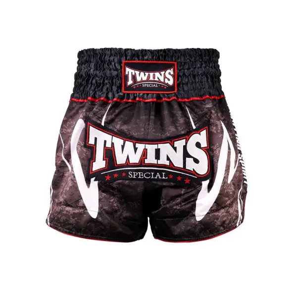 Short de Boxe Thai Twins TTBL Rusty Black