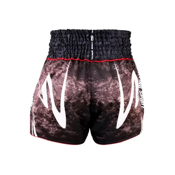 Short de Boxe Thai Twins TTBL Rusty Black