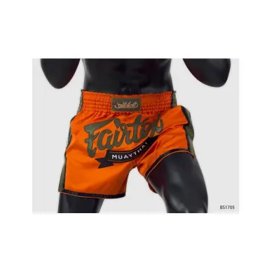 Short de Boxe Thaï Fairtex Orange 1705