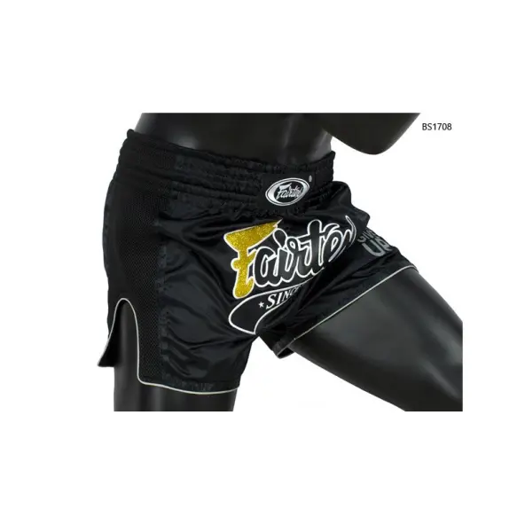 Short de Boxe Thaï Fairtex Noir 1708