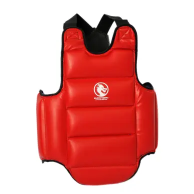 Plastron Karaté réversible FFK
