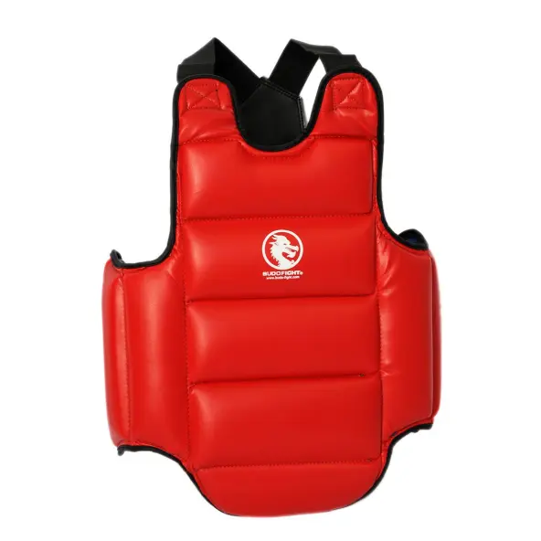 Plastron Karaté réversible FFK