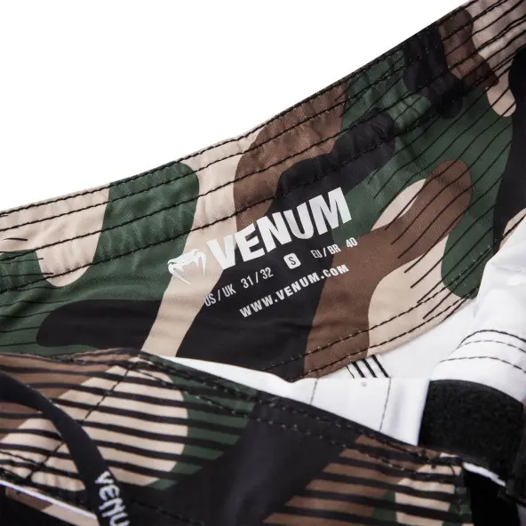 Short de MMA Venum Camo Hero Vert/Marron