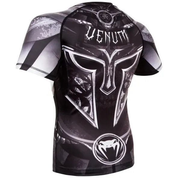 Rashguard Venum Gladiator 3.0 Noir/Blanc