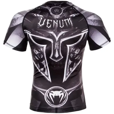 Rashguard Venum Gladiator 3.0 Noir/Blanc - 6