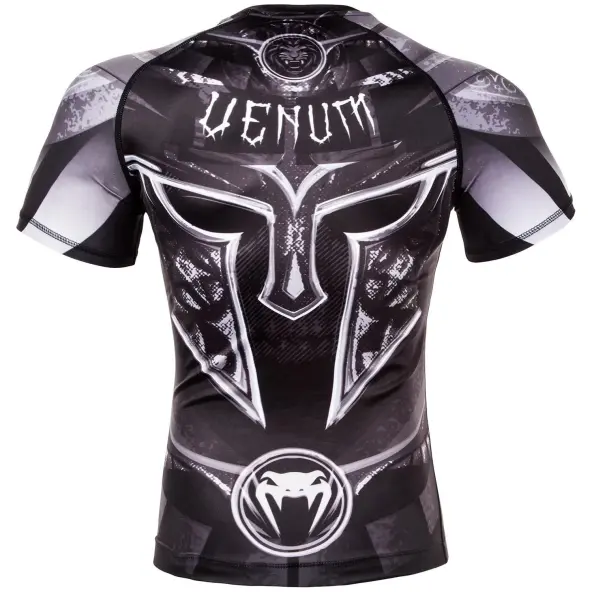 Rashguard Venum Gladiator 3.0 Noir/Blanc