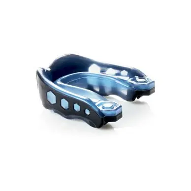 Protège-dents Shock Doctor Gel Max Bleu/Noir - 4