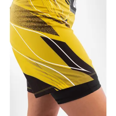 Short Femme de MMA VENUM UFC Authentic Fight Night coupe longue JAUNE - 2