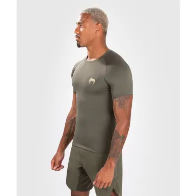 Rashguard Venum Contender à manches courtes Kaki - 3
