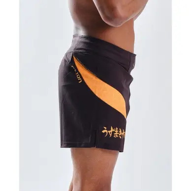 Short de MMA Seyant Naruto x Elion Noir/Orange - 8