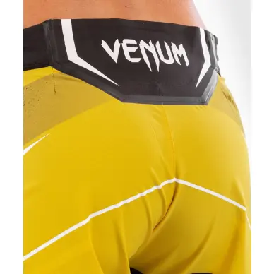 Short Femme de MMA VENUM UFC Authentic Fight Night coupe longue JAUNE - 3