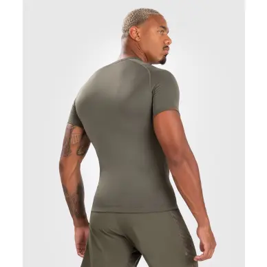 Rashguard Venum Contender à manches courtes Kaki - 4
