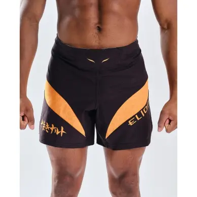 Short de MMA Seyant Naruto x Elion Noir/Orange - 9