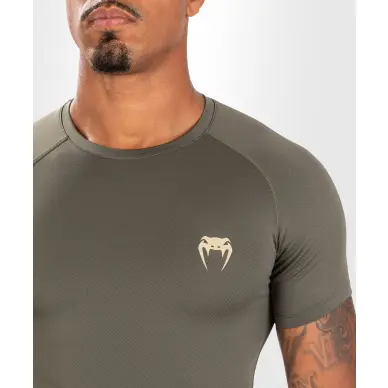Rashguard Venum Contender à manches courtes Kaki - 5