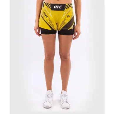 Short Femme de MMA VENUM UFC Authentic Fight Night coupe courte JAUNE - 7