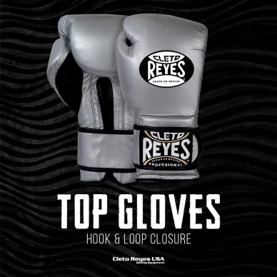 Gants de boxe Cleto Reyes Pro 100% cuir - 3