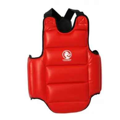 Pack de Protections Karaté Kumite Expert Rouge - 4