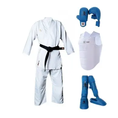 Pack de Karaté Kumite WKF Bleu - 6