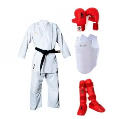 Pack de Karaté Kumite WKF Rouge - 6