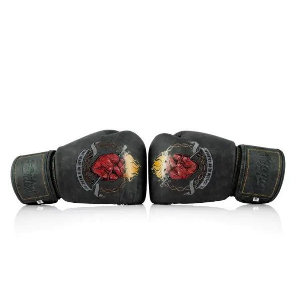 Gants de boxe Fairtex Atencio le Coeur de Guerrier