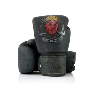 Gants de boxe Fairtex Atencio le Coeur de Guerrier - 2