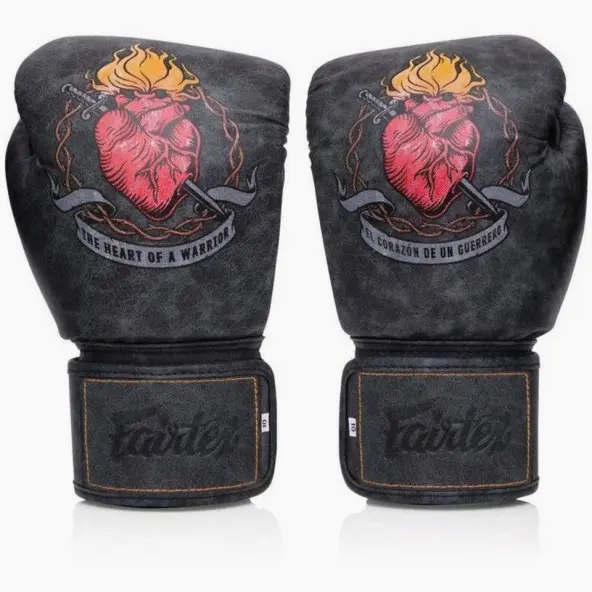 Gants de boxe Fairtex Atencio le Coeur de Guerrier