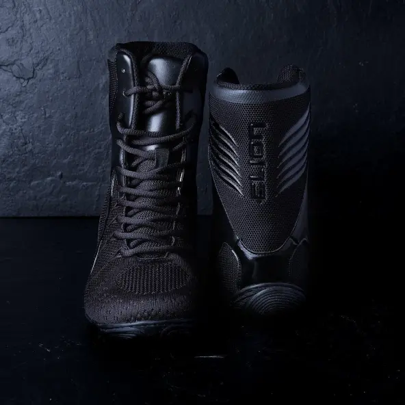 Chaussures de boxe Elion Noires