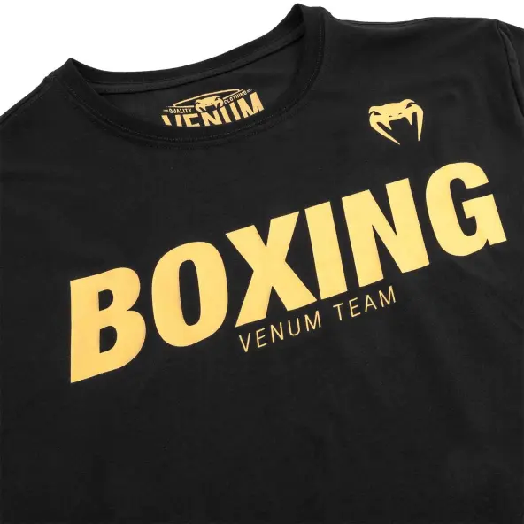 T-shirt Boxing VT Venum Noir/or