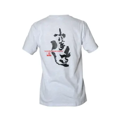 T-shirt Shureido Gris clair Logo Coeur & Logo au Dos