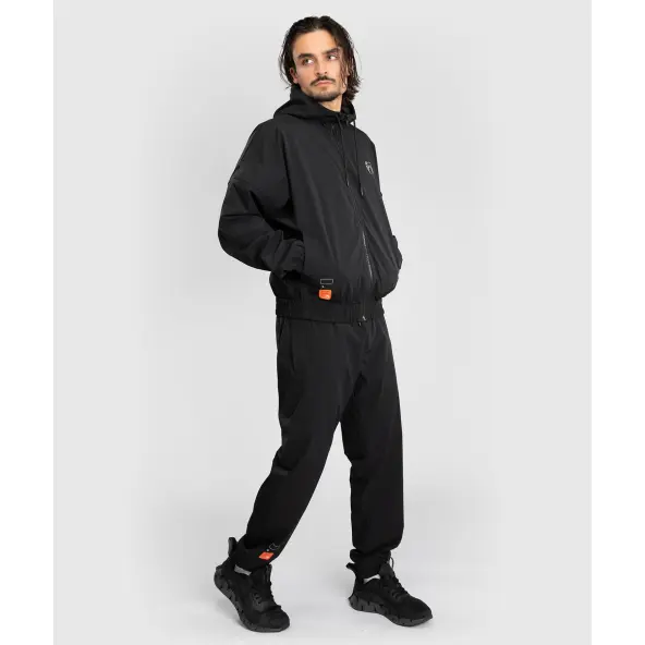 Veste de survêtement zippée Venum Eclipse Noir/Ivoire