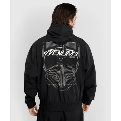 Veste de survêtement zippée Venum Eclipse Noir/Ivoire - 4