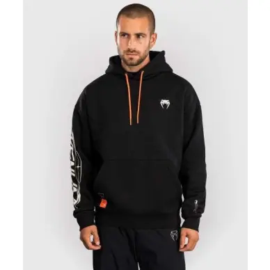 Sweat à Capuche Venum Eclipse Noir/Ivoire