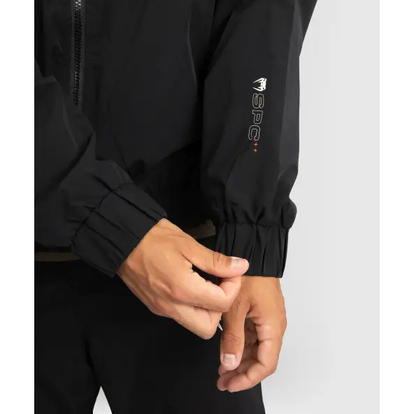 Veste de survêtement zippée Venum Eclipse Noir/Ivoire
