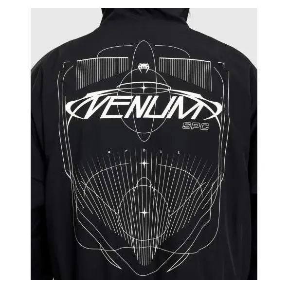 Veste de survêtement zippée Venum Eclipse Noir/Ivoire
