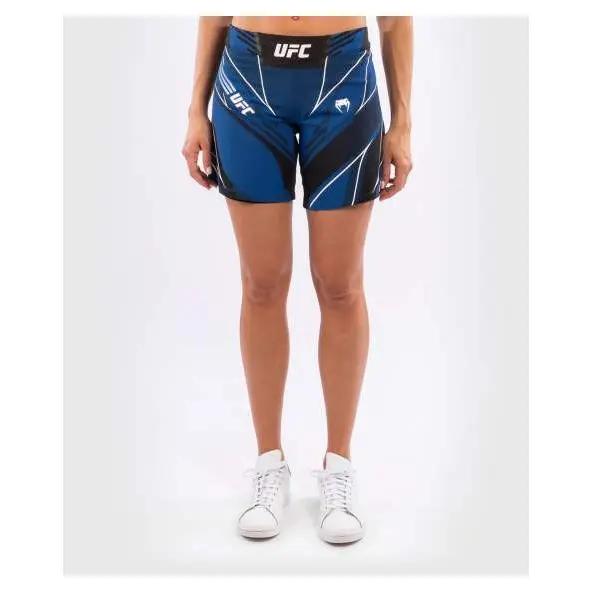 Short Femme de MMA VENUM UFC Authentic Fight Night  Coupe longue BLEU