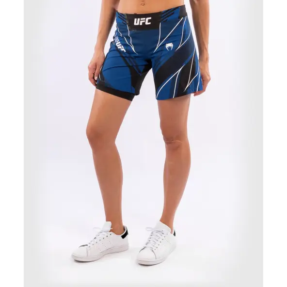 Short Femme de MMA VENUM UFC Authentic Fight Night  Coupe longue BLEU