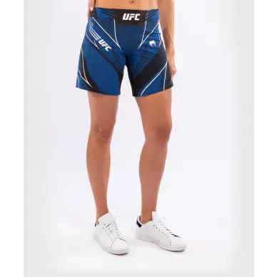 Short Femme de MMA VENUM UFC Authentic Fight Night  Coupe longue BLEU - 3