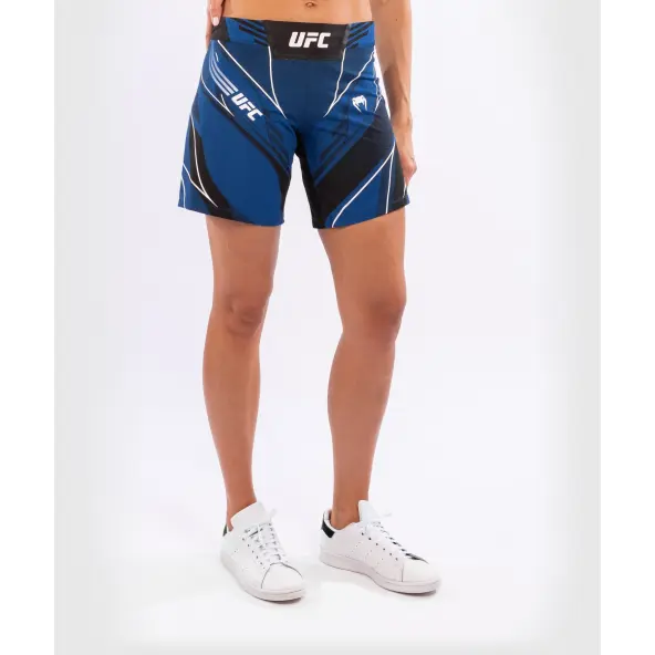 Short Femme de MMA VENUM UFC Authentic Fight Night  Coupe longue BLEU