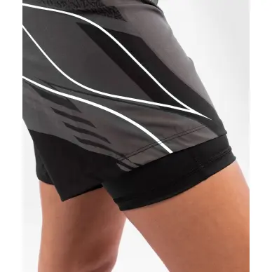 Short Femme de MMA VENUM UFC Authentic Fight Night coupe longue NOIR - 2