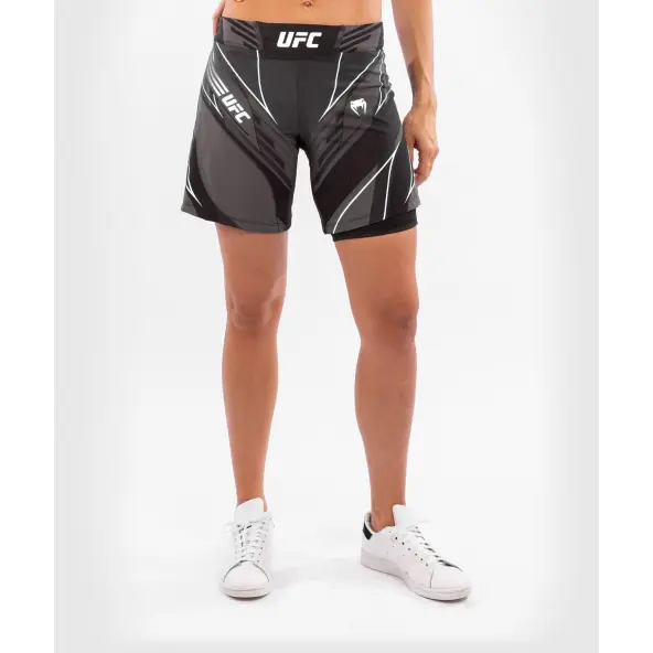 Short Femme de MMA VENUM UFC Authentic Fight Night coupe longue NOIR