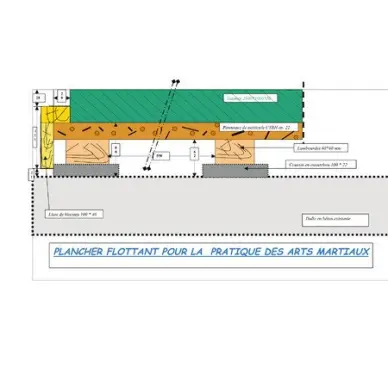 Plancher Amortisseur