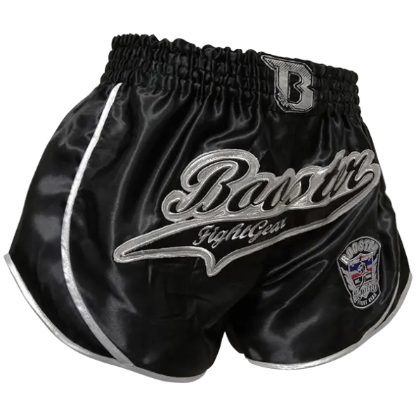 Short de Boxe Thaï Booster Slugger 3 noir