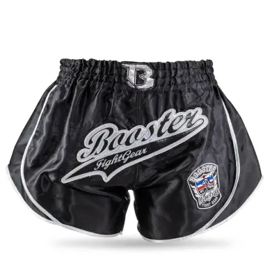 Short de Boxe Thaï Booster Slugger 3 noir - 4